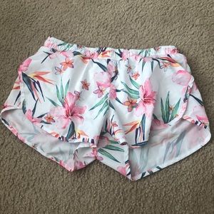 Tropical Athletic Shorts